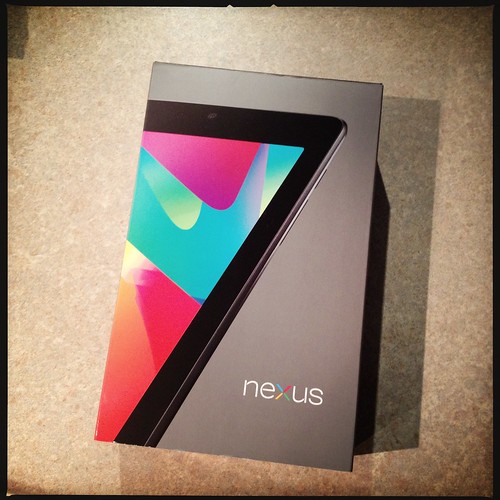 Finally arrived #nexus7