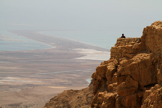 View of The Dead Sea from Masada, Israel