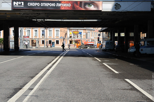Overlapping of the street. ©  Evgeniy Isaev