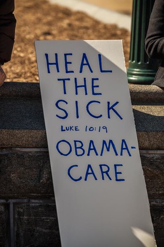 Obamacare Protest at Supreme Court by southerntabitha, on Flickr