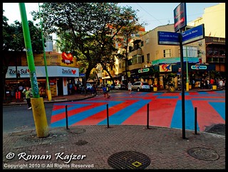 Rio - Ipanema Beach 7241848 Colorful intersection in the heart of Ipanema