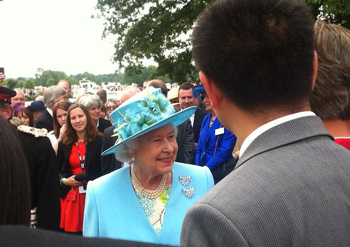 Her Royal Majesty the Queen visits the University's Greenlands campus