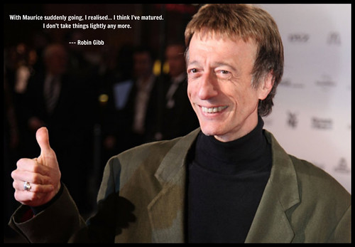 RIP : Robin Gibb, One Third Of The Bee Gees : A TRIBUTE!