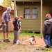 Mr koala interrupts Cub Scouts Pack Circle