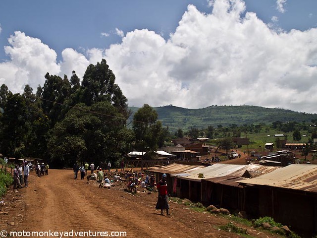 Ugandan Village, Mt Elgon