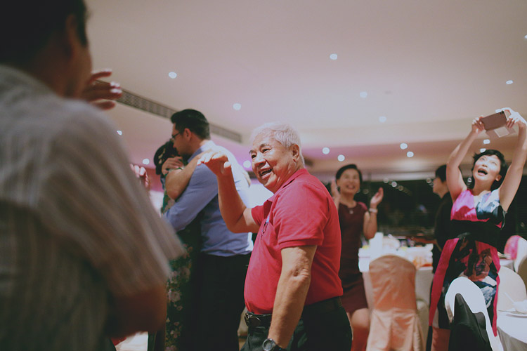 婚禮攝影-老人家跳舞