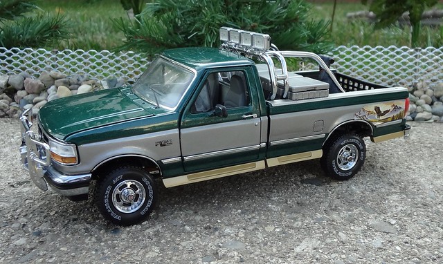 ford 4x4 1996 pickup f150 diecast franklinmint 124scale fieldstream