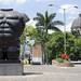 Una scultura di Botero in Plaza San Antonio
