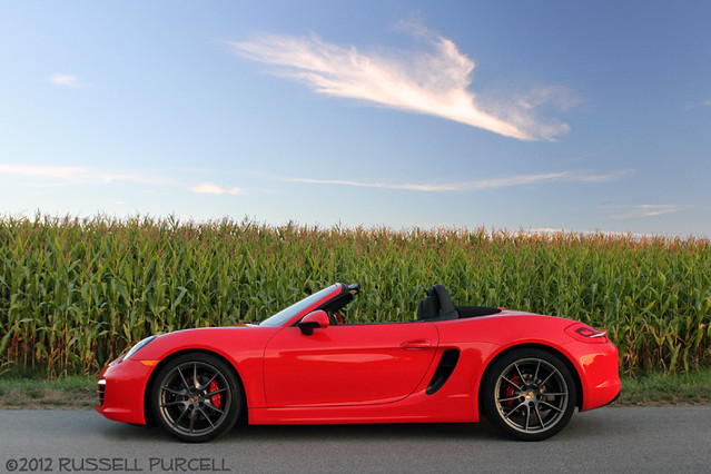 auto red car germany automobile fast convertible s german porsche boxster sportscar roadster redcars 2013 ©2012russellpurcell