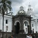 O Centro Histórico ocupa metade da cidade - Quito