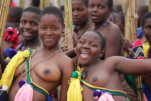 Swaziland Topless Cumception