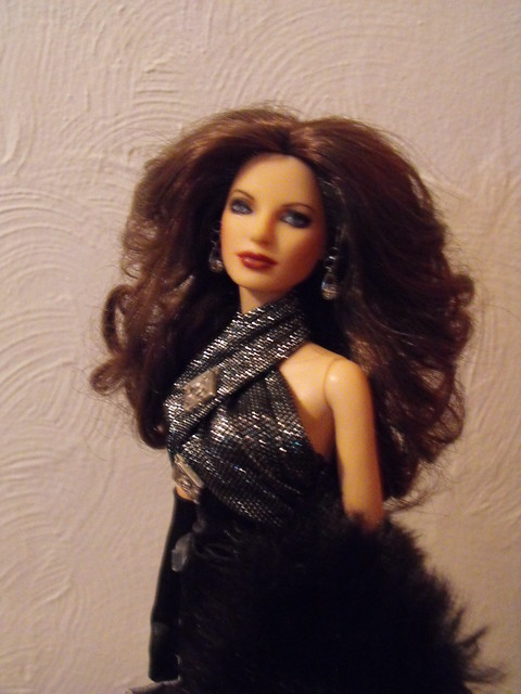 Gorgeous Jaclyn Smith repainted Barbie Doll by Donna Brinkley