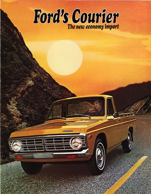 ford truck pickup courier 1972 brochure