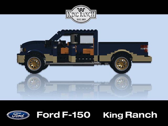 auto ranch ford car truck model king lego render utility pickup f150 challenge 60th cad lugnuts 37th moc ldd miniland supercrew lego911 theforrdweeat