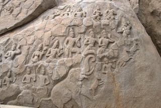 Bas Reliefs, Mahabalipuram, Tamilnadu