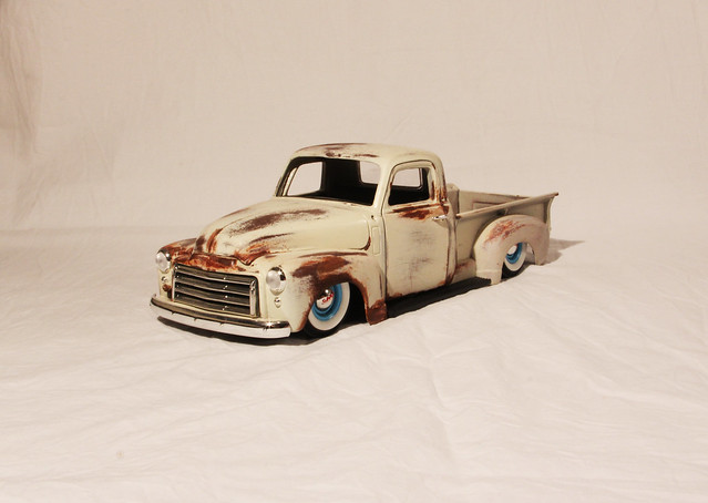 classic scale truck model pickup custom gmc patina