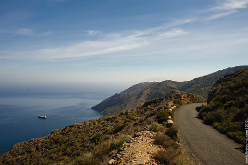 Old Military Road and Sea ©  Evgeniy Isaev