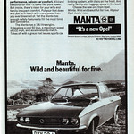 Opel Manta A Advert