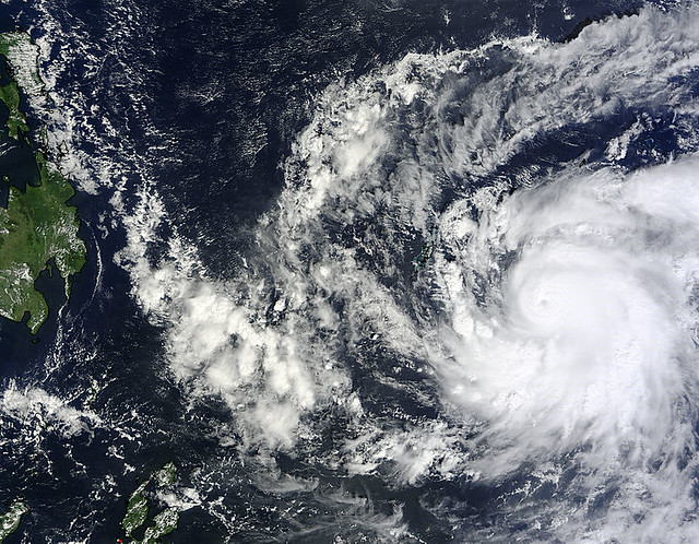 NASA Satellites See Typhoon Bopha Now Heading Toward the Philippines