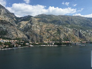 Celebrity Constellation: View of Kotor From Bay