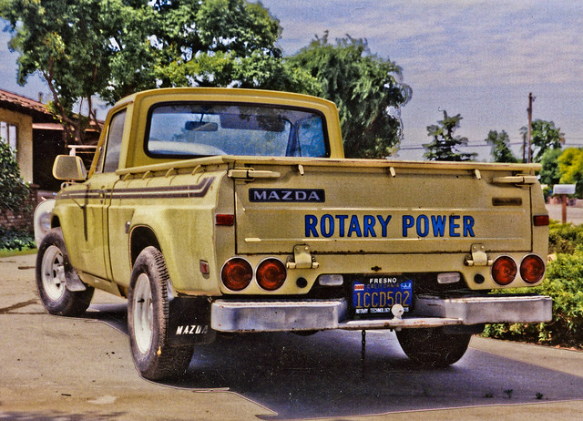truck 1974 pickup 1975 1970s mazda 1977 1980s 1976 rotary wankel oldtrucks rotaryengine
