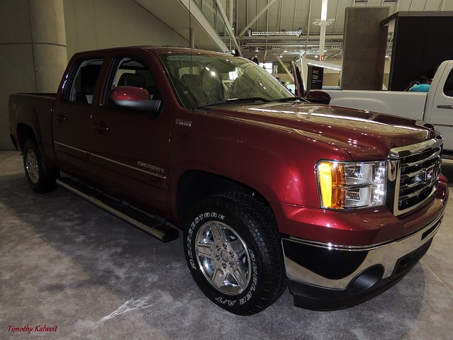 auto show new red england terrain up car boston truck all expo pickup sierra pick package 1500 gmc v8 v6 2013
