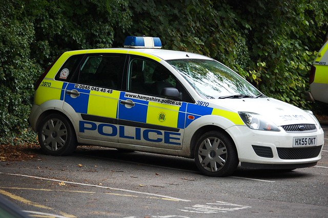 ford fiesta force police hampshire sation alresford hants constabulary 3970 hx55okt