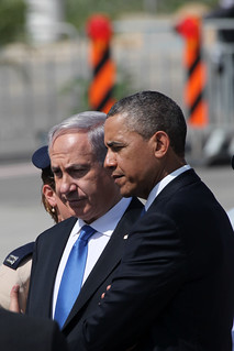 From http://www.flickr.com/photos/73610375@N07/8575956802/: President Obama with PM Netanyahu in Israel