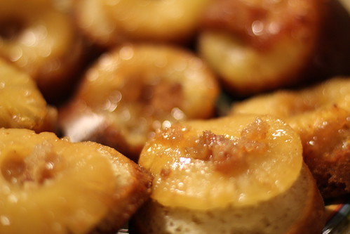 Salted Caramel Pineapple Cakes
