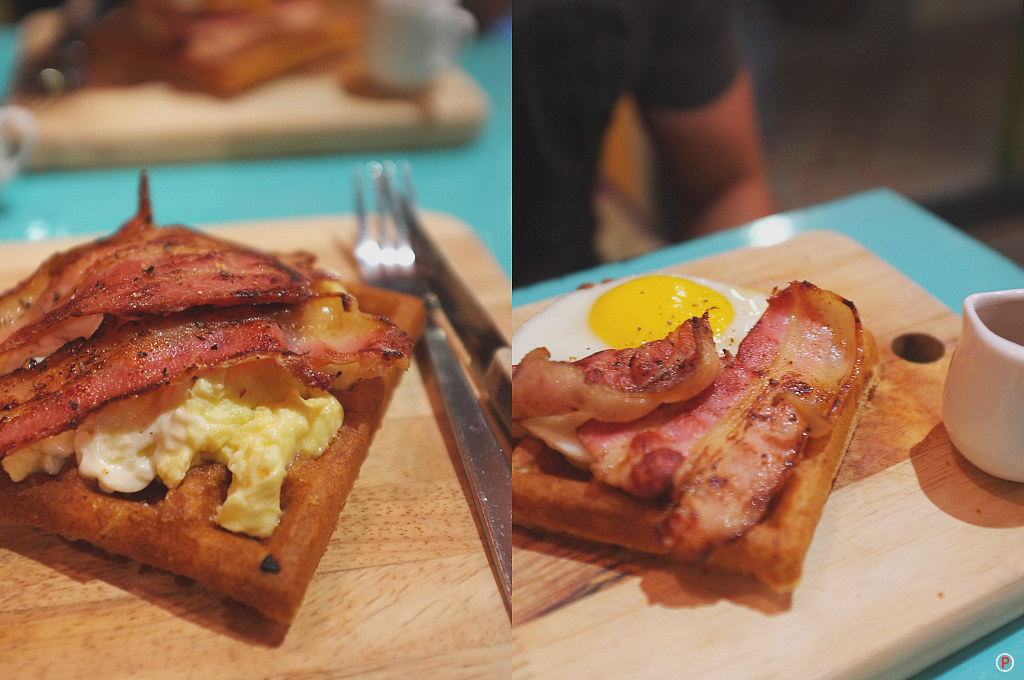 Piknik - Waffle Bacon + Waffle Bacon & Egg