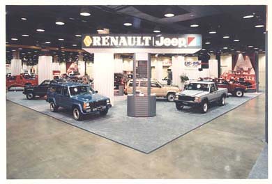 auto show chicago truck jeep 1987 pickup renault cherokee comanche renaultjeep