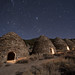 Charcoal Kilns at Night