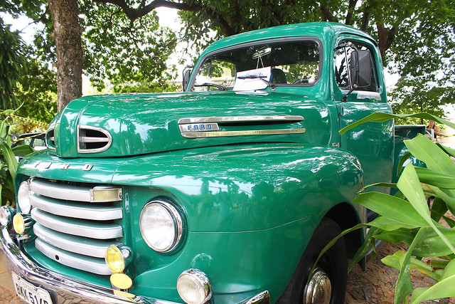 verde green ford brasil pickup f1 sp trucks firstgeneration interiordesãopaulo 12ton pirajuí fordfseries 4°encontrodecarrosantigos