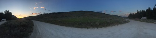 Pano of our campground ©  joannapoe