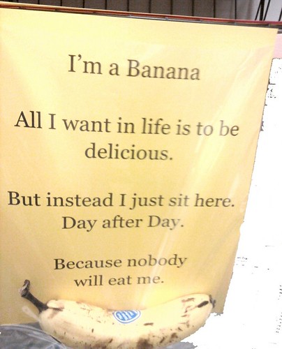 Up next, on Bananas with Low Self-Esteem...