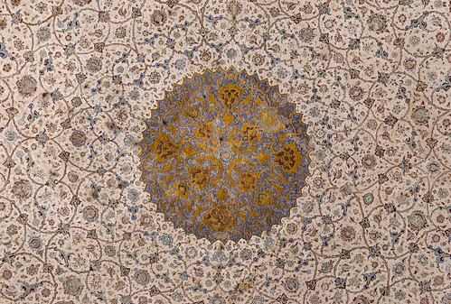 Ornament in Ali Qapu Palace, Esfahan