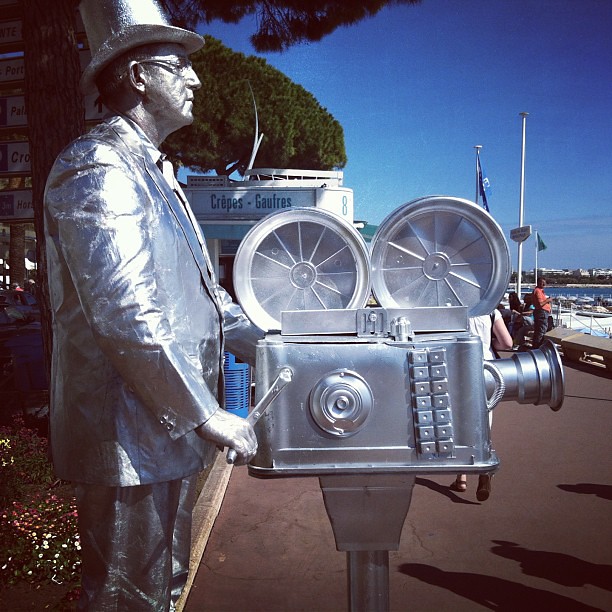 Silver Cannes Man