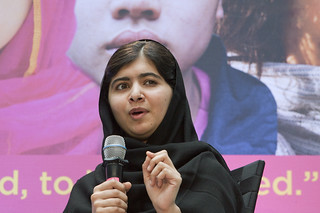Malala Yousafzai speaks at World Bank headquar...
