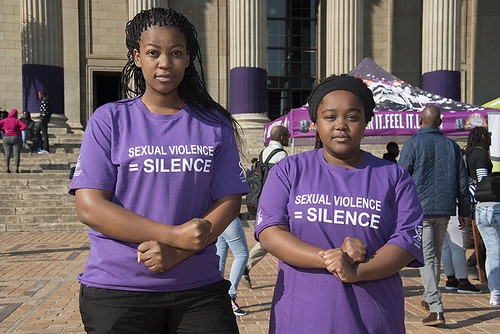 Silent Protest: Johannesburg SA - August 17, 2016