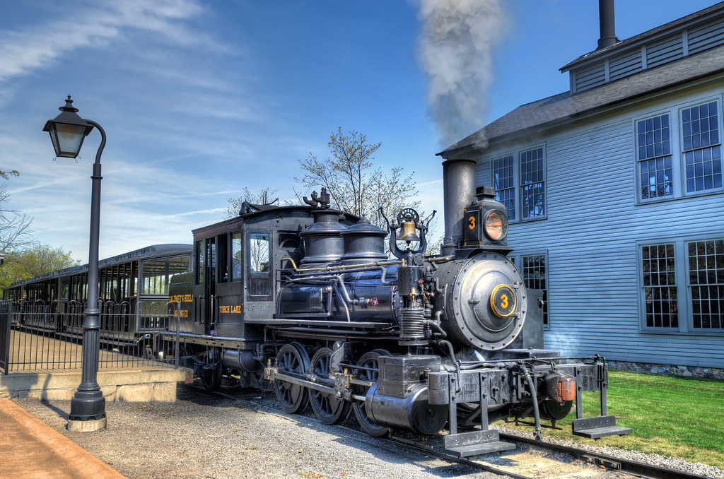 Steam train at Greenfield Village / 懷舊蒸汽火車