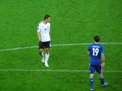 Miroslav Klose i Sokratis Papastathopoulos