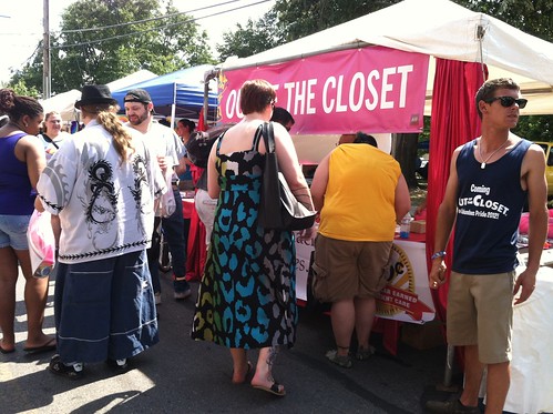 Out of the Closet at Columbus Pride 2012