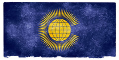Commonwealth of Nations Grunge Flag