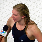 Rebecca Adlington, Swimming, Aquatics Centre, Olympic Park, Stratford, London, England, UK
