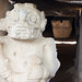 Statue raffiguranti maschere mostruose (Alto de los Idolos)