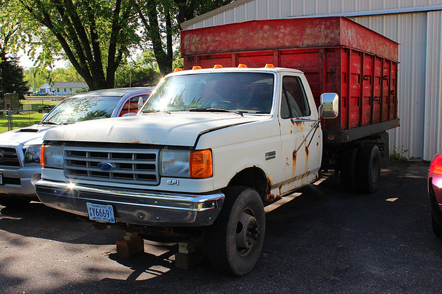 ford truck grain dump repair wakefield forks load 1990 haul f450 skidsteer grainbox fsuperduty may2012 july2012 summer2012 1990fsuperduty 1990f450 ford340 1979ford340