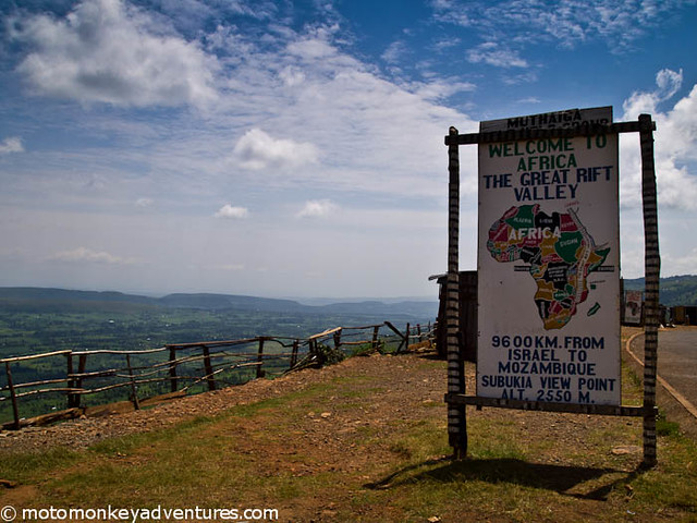 The Great Rift Valley in Kenya
