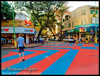 Rio - Ipanema Beach 7241846 Colorful intersection in the heart of Ipanema
