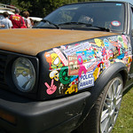 rat look mk2 golf at dubs at the castle