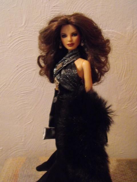 Hollywoods Classic Beauty Queen Jaclyn Smith re-paint Doll.